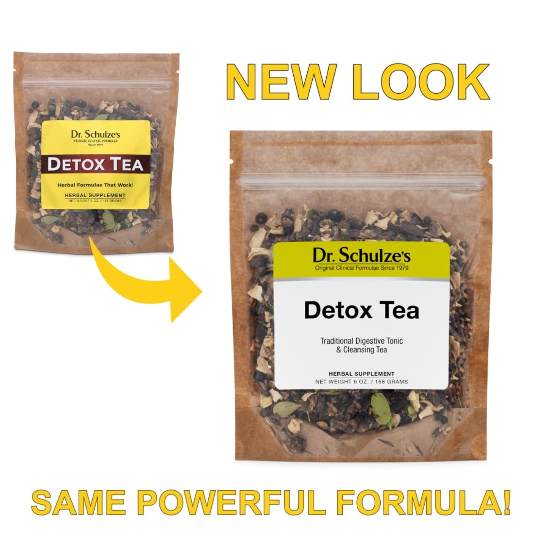Dr. Schulze's | Detox Tea | All Purpose Herbal Tonic | Powerful Digestive Stimulant Dr. Schulze's Au supplements