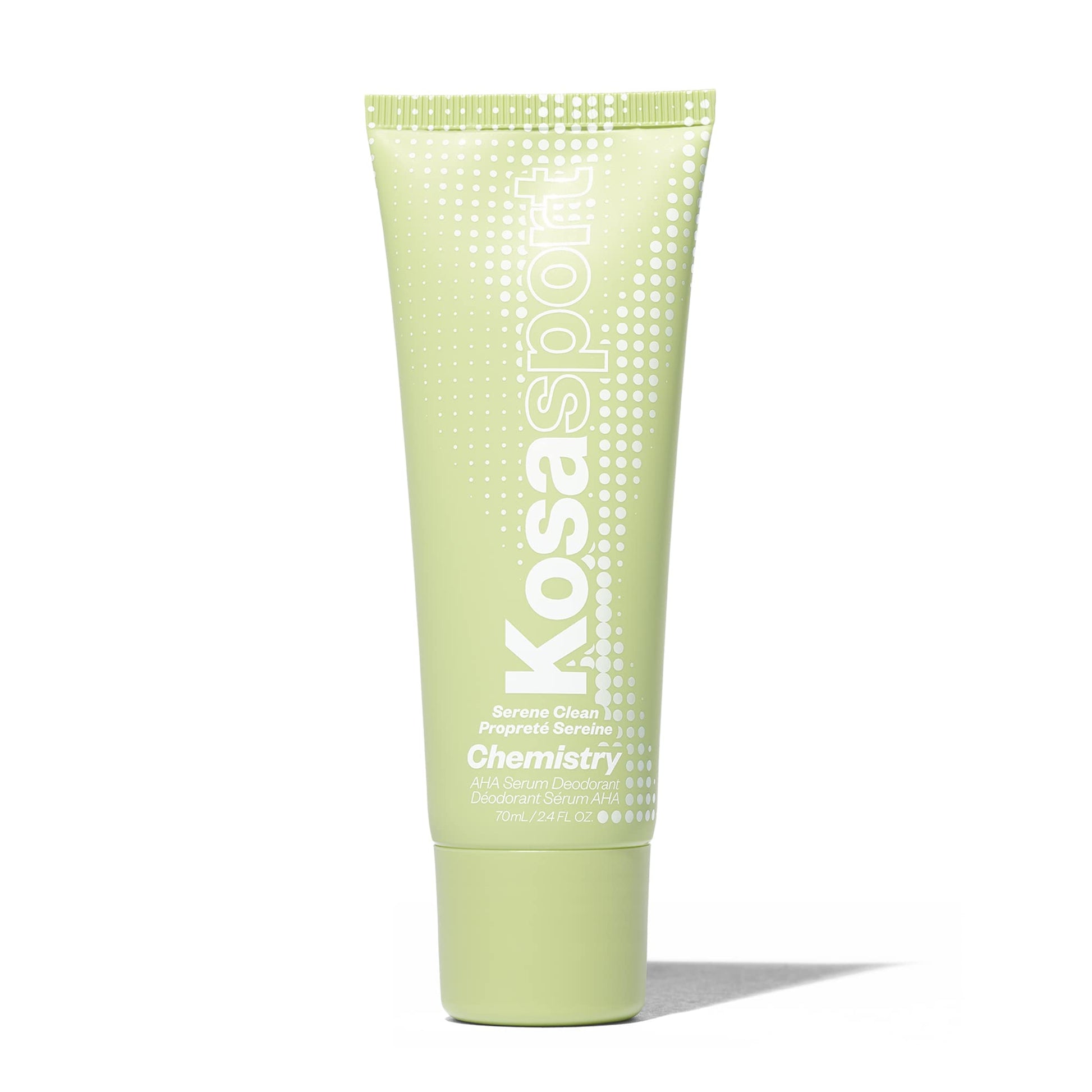 Kosas Chemistry Deodorant - Aluminium and Baking Soda Free + BO-Fighting AHA Serum that Exfoliates, Softens, and Nourishes the Skin, (Serene Clean) Kosas Au supplements