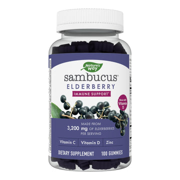 Nature's Way Sambucus Elderberry Gummies - Immune Support Supplement for Kids Nature's Way Au supplements