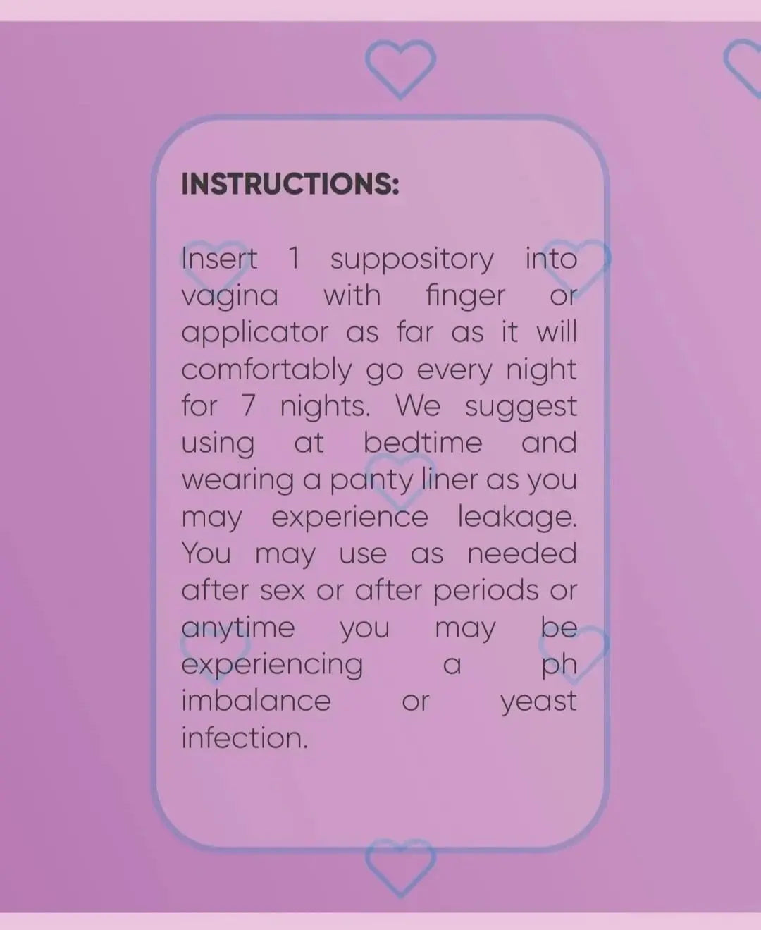 HerSheMe Boric Acid Vaginal Suppositories HerSheMe uk supplements