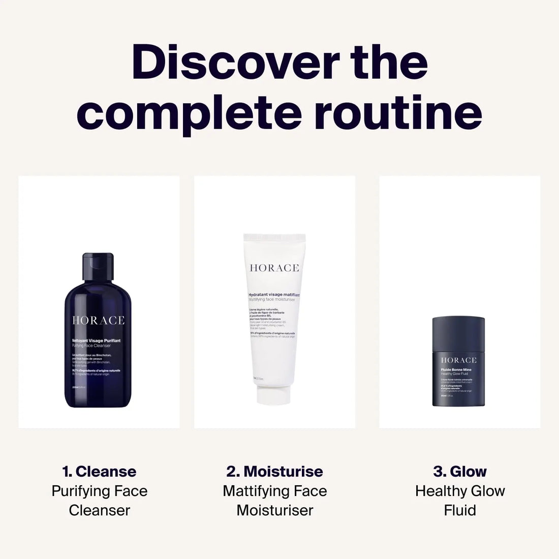 HORACE Healthy Glow Fluid for Men – Tinted Fluid Cream – Universal Shade for All Skin Types – 97% Organic & Natural Ingredients – No Parabens, Silicones, or Mineral Oils – 30 ml HORACE uk supplements