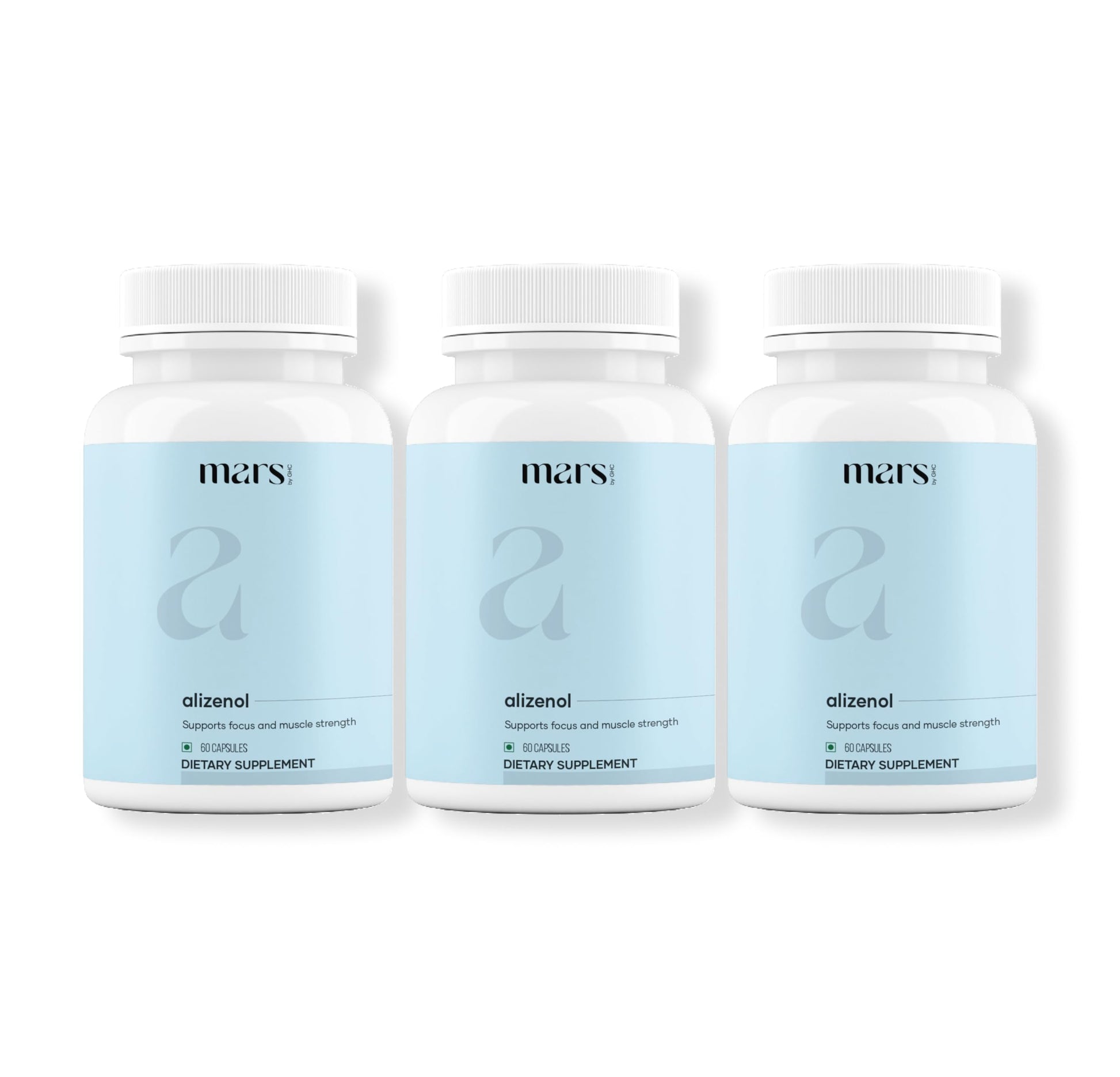 Mars Alizenol Capsules - 60 Capsules | (Pack of 3) mars by GHC Au supplements