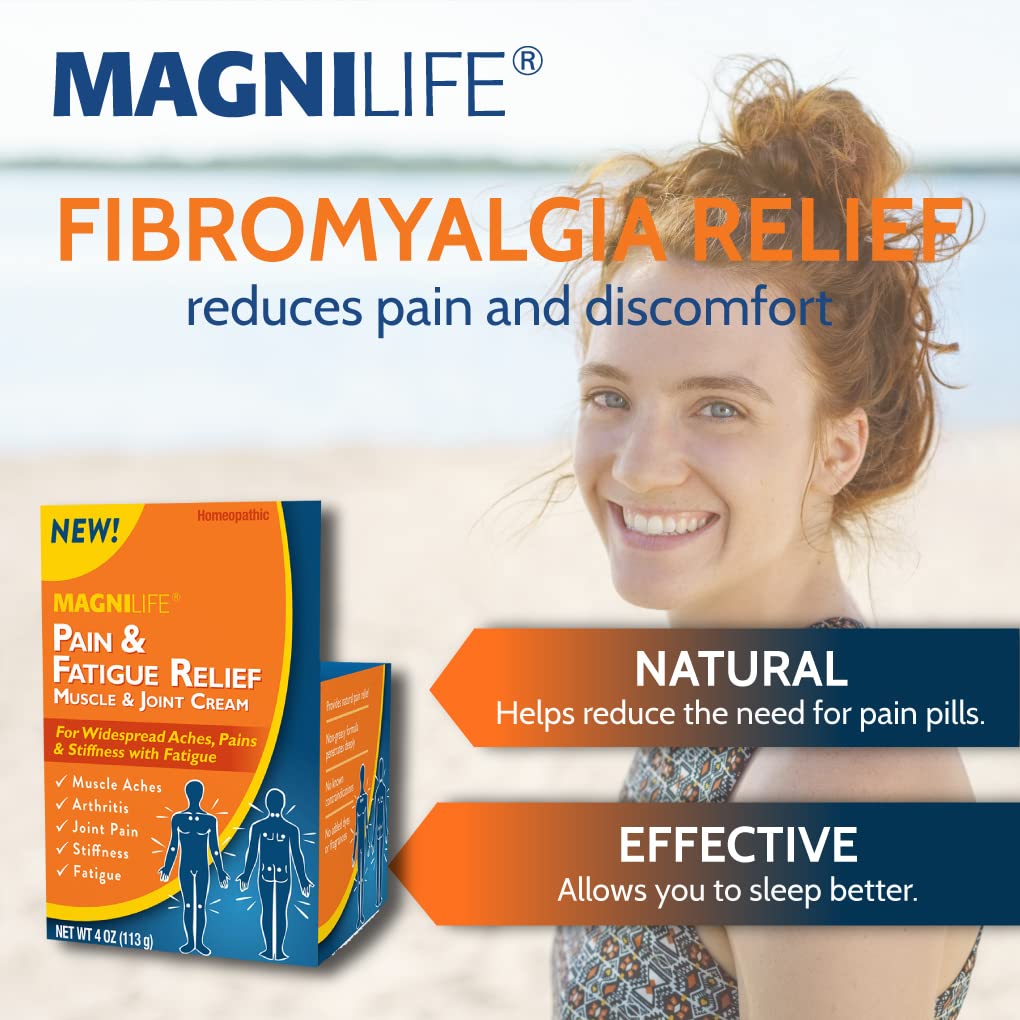 MagniLife Pain & Fatigue Relief Cream 4 oz Pain & Inflammation Relief Foam 4 oz. Natural Joint & Muscle Pain Relief Bundle for Shoulders, Back, Knees, Arthritis, Stiffness & Soreness MagniLife Au supplements