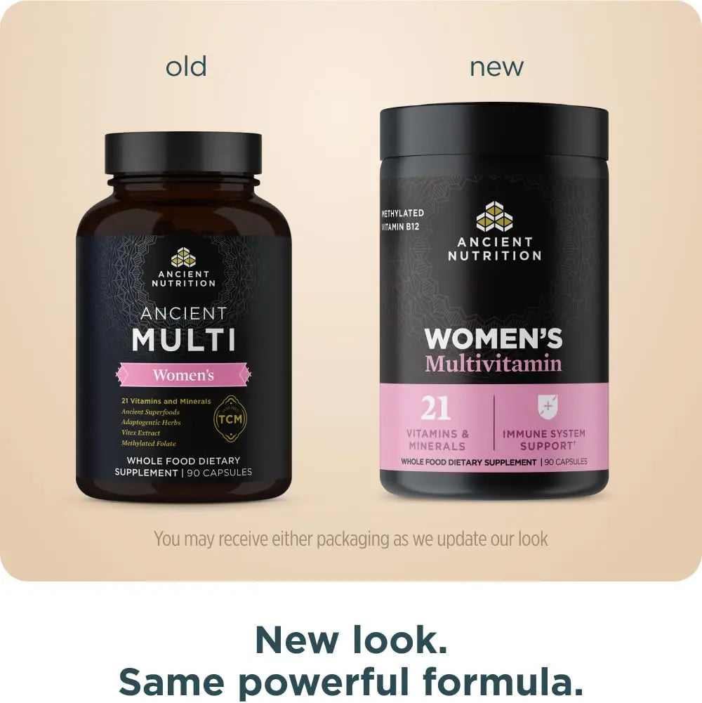 Ancient Nutrition Multivitamin for Women, Multi Women's, Methylated Vitamin D, C, B12, Zinc, Magnesium Ancient Nutrition Au supplements