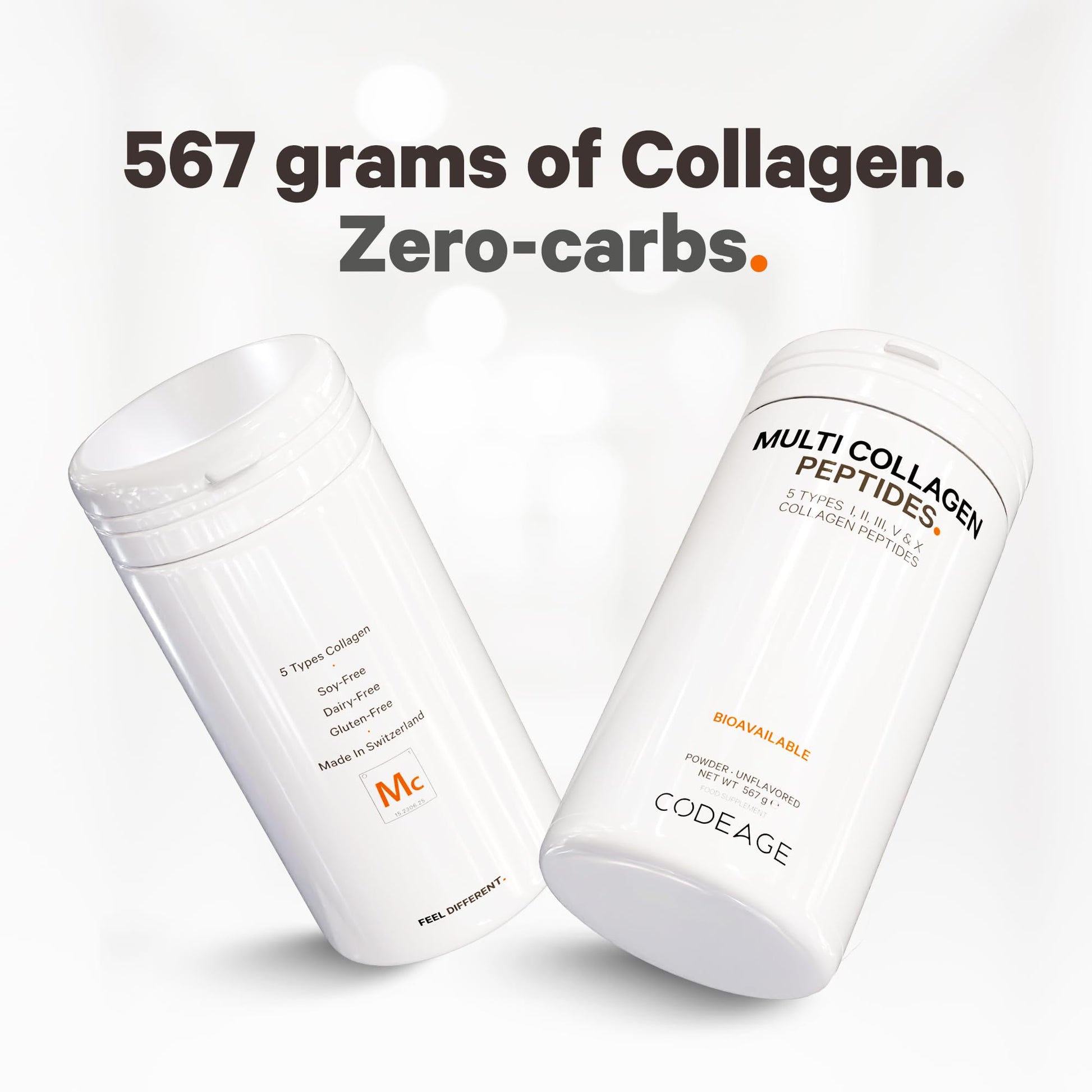 Codeage Multi Collagen Protein Powder Peptides, 2-Month Supply, Hydrolyzed, Type I, II, III, V, X Grass Fed Codeage Au supplements