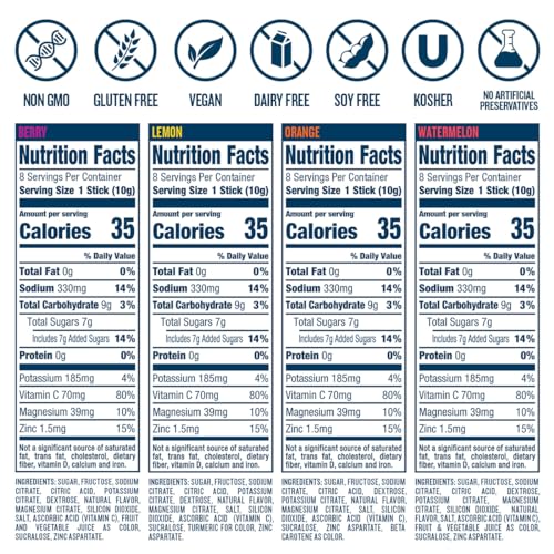 DripDrop Hydration - Electrolyte Powder Packets - Watermelon, Berry, Orange, Lemon DripDrop Au supplements