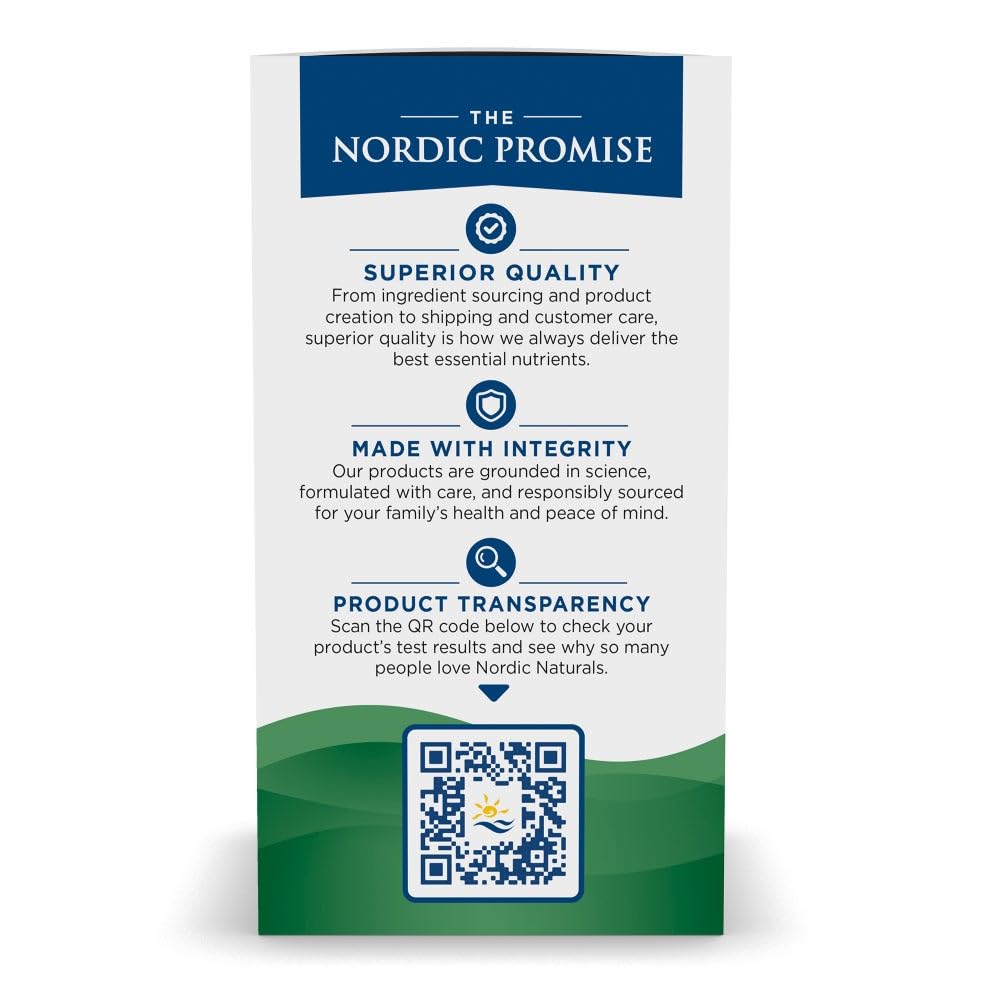 Nordic Naturals Mood Support Omega Blend - Unflavored - 60 Soft Gels - 1400 mg Omega-3 Supplement with EPA & DHA - Promotes Balanced Mood and Serenity - Non-GMO - 30 Servings Nordic Naturals Au supplements