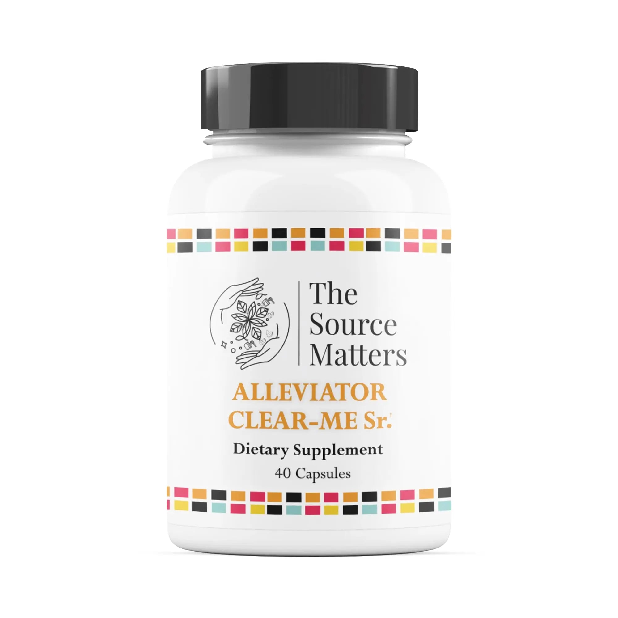 The Source Matters Alleviator Clear-ME SR Seasonal Allergy Relief and Immune Support | Quercetin, Bromelain, Stinging Nettles, NAC, and Vitamin C (40 Capsules) THE SOURCE MATTERS Au supplements