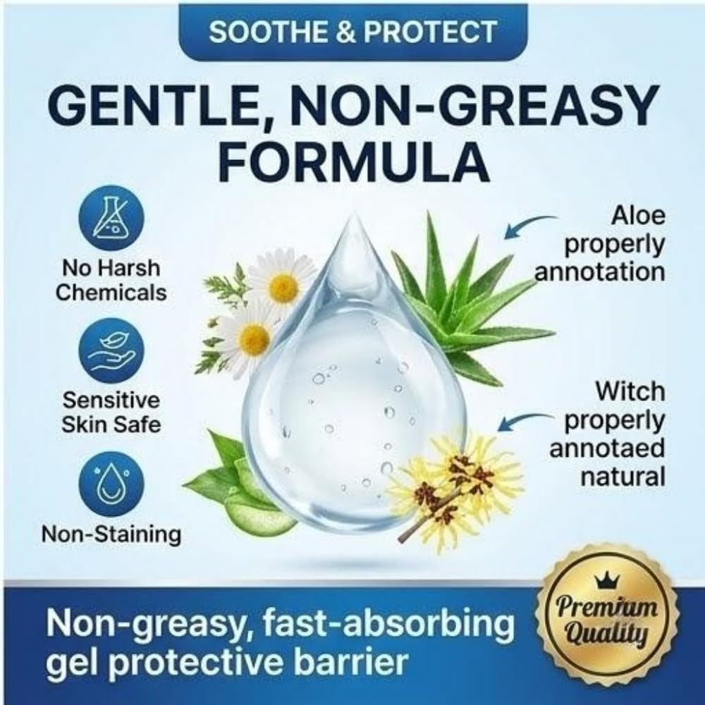 Hemorrhoid Relief Gel with 3 Disposable Applicators - Fast Soothing Cream for Itching & Swelling - Internal & External Treatment (Pack of 3) Aus Healthcare Au supplements