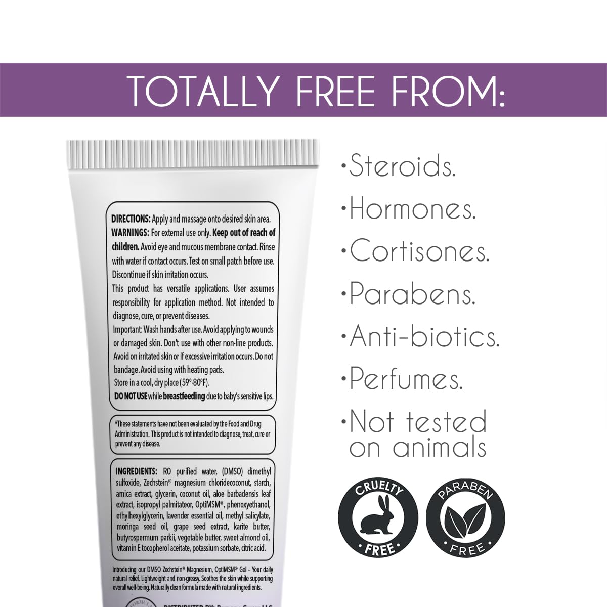 Dr. Robaina DMSO Lavender Gel Dr. Robaina Au supplements
