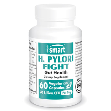 Supersmart - H. Pylori Fight Natural Treatment 20 Billion CFU per Day (Probiotic Lactobac Supersmart Au supplements