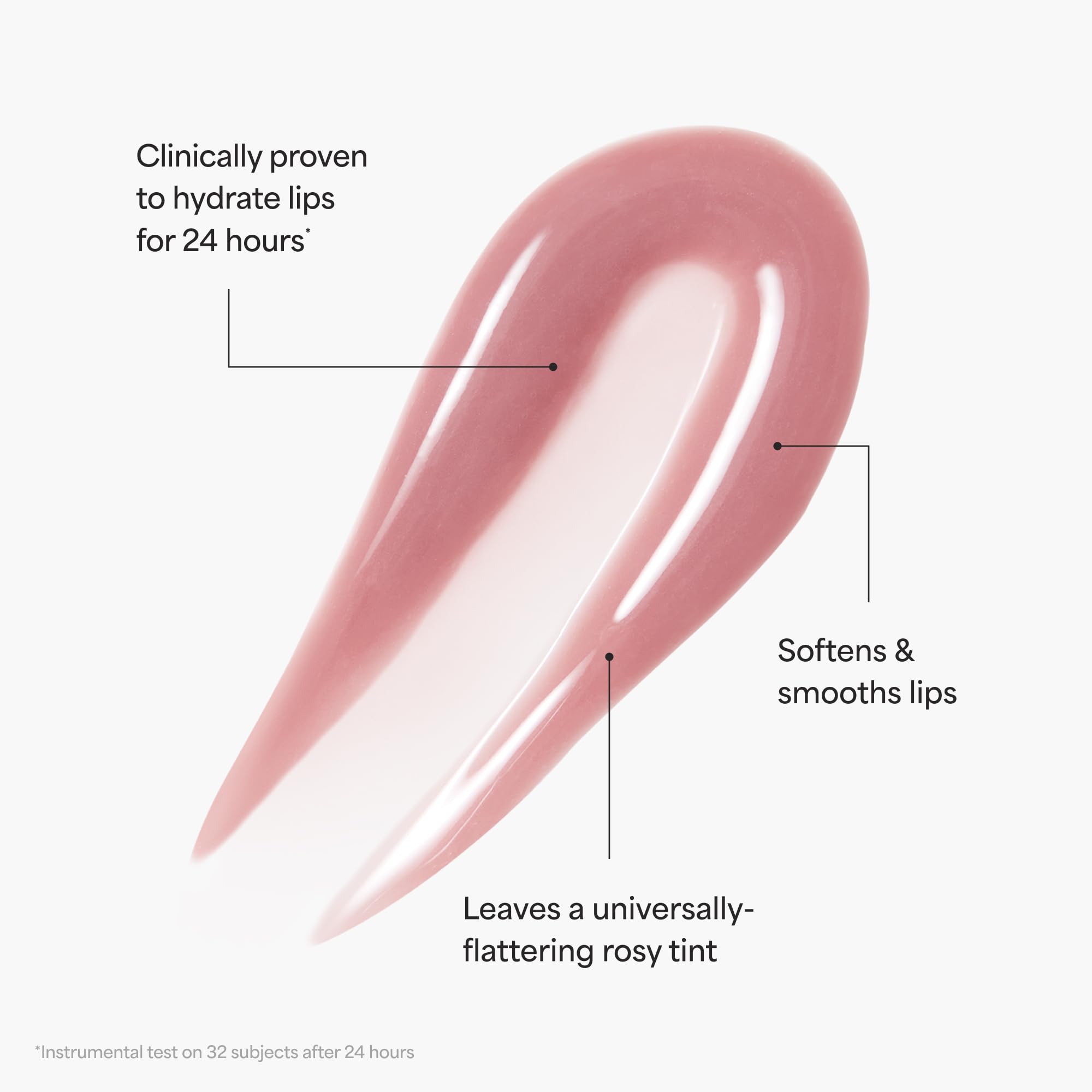 TULA Skin Care Rose Glow + Get It Lip Balm - Hydrating Peptide Lip Treatment with Hyaluronic Acid & Vitamin E, 0.28 oz., Rosy Tint TULA Au supplements