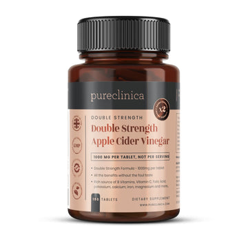 Double Strength Apple Cider Vinegar 1000mg x 180 Tablets (6 Months Supply) pureclinica Au supplements