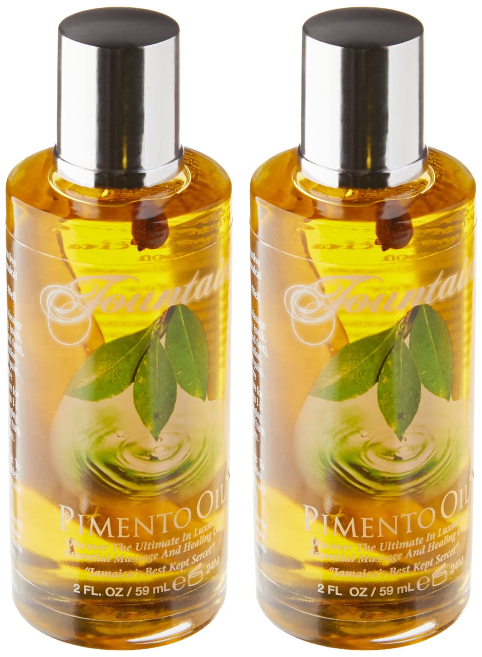 Fountain Pimento Oil for Massage Therapy, Muscle and Joint Deep Tissue Massage, Sore Muscle Balm Massage & Topical Herbal Rub (Pack of 2) Fountain Au supplements
