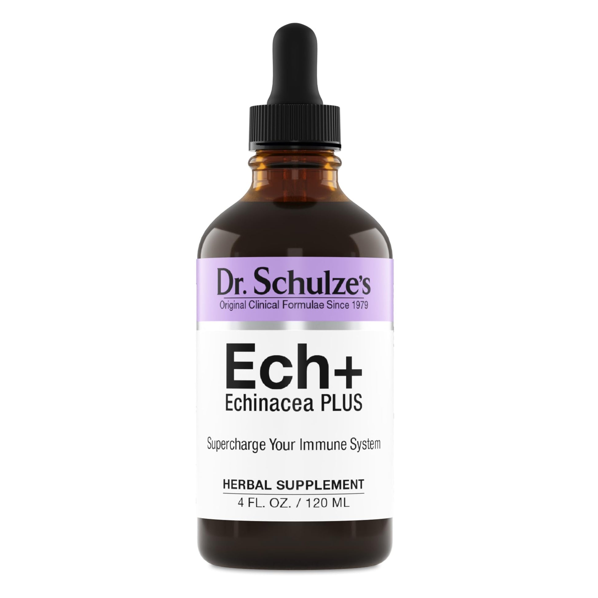 Dr. Schulze's Echinacea Plus | Echinacea Root and Seed | All Organic Extract | Gluten-Free Dr. Schulze's Au supplements