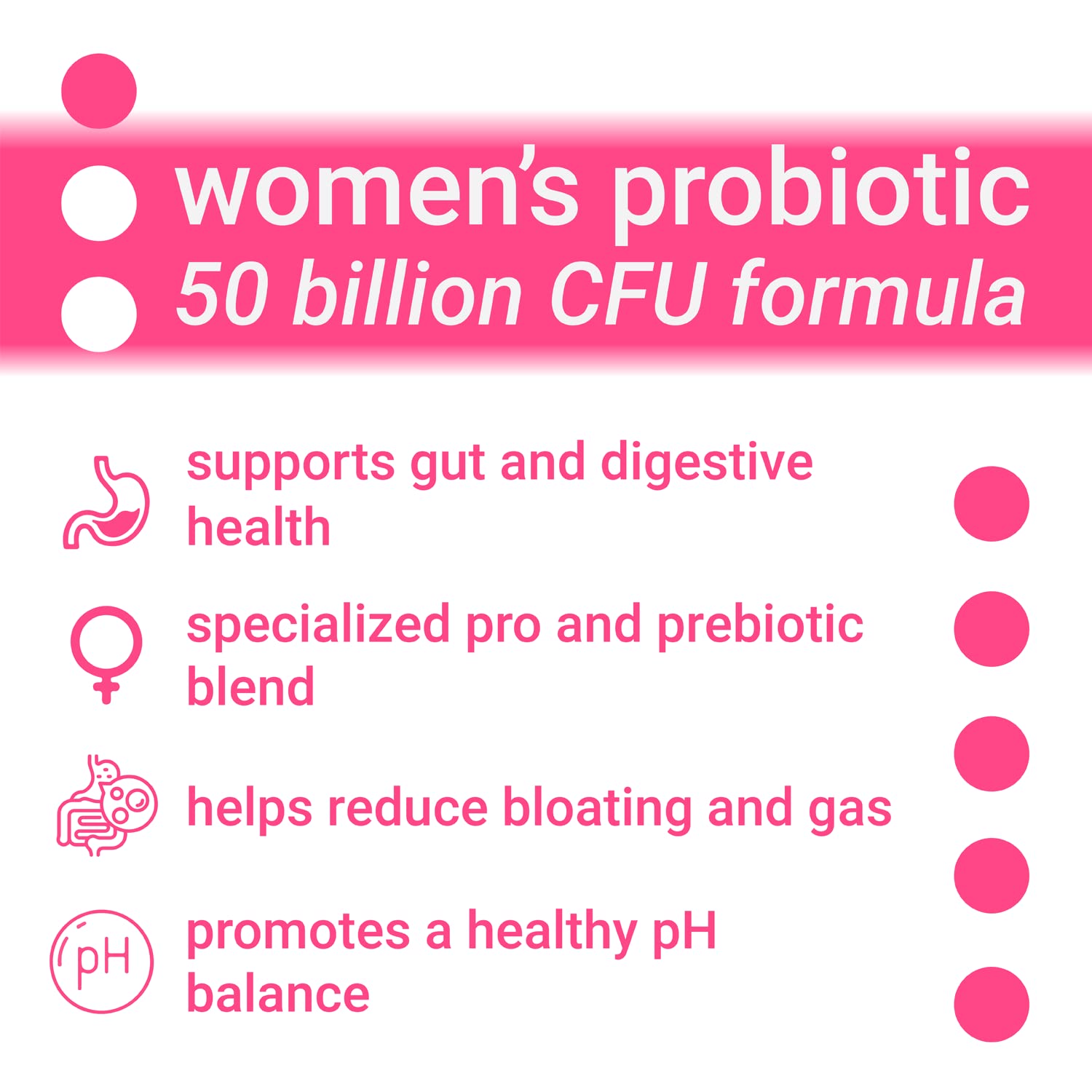 Luma Nutrition Probiotics for Women with Prebiotics - 50 Billion CFU - Formulated for Digestive Luma Nutrition Au supplements