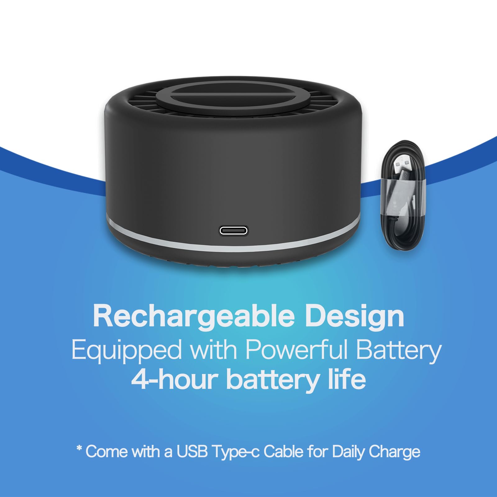 Rechargeable Mosquito Repeller Outdoor Patio Bug Insect Repellent Indoor RibRave Au supplements