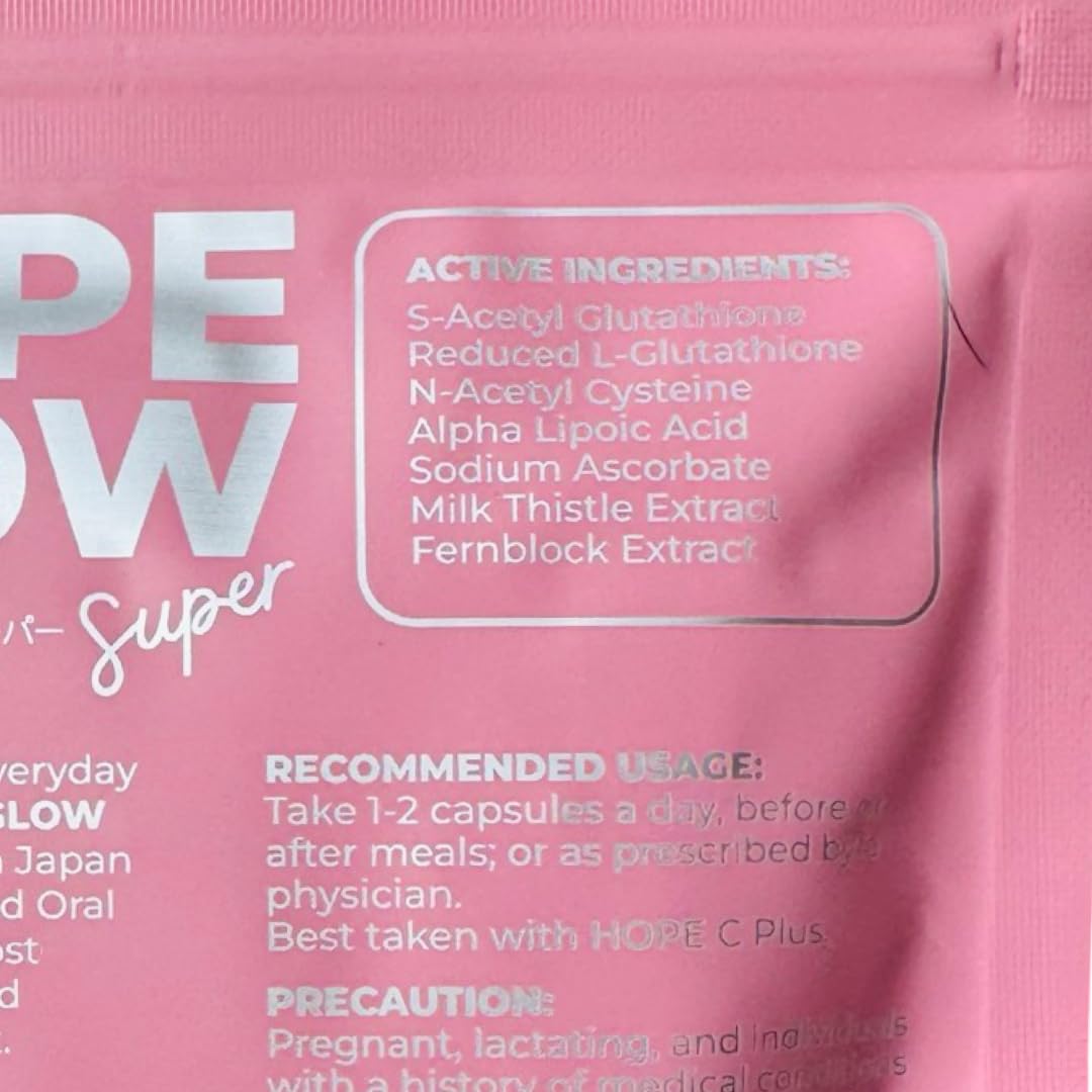 1 Sachet Luna Aura Hope Glow Super 700mg (60 Capsules) Generic Au supplements