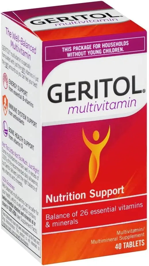 Geritol Complete Tablets 100 Tablets (Pack of 4) Geritol Au supplements