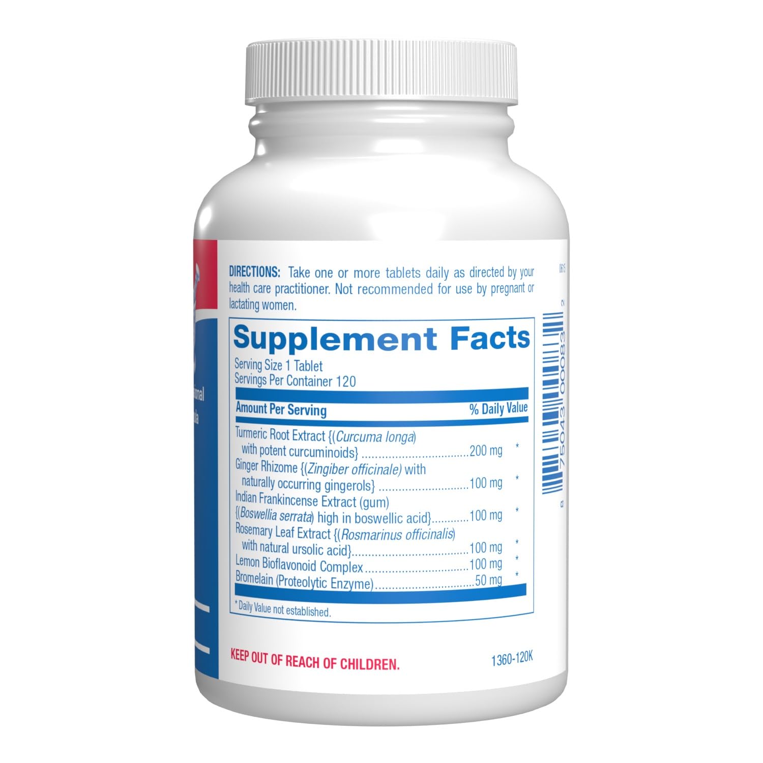 Pro ENZ Joint Support Supplement - Clinical Formula Turmeric Boswellia Supplement for Joint & Cartilage Mobility and Comfort Support Plus Eicosanoid Management with Proteolytic Enzymes (120 Servings) Anabolic Laboratories Au supplements