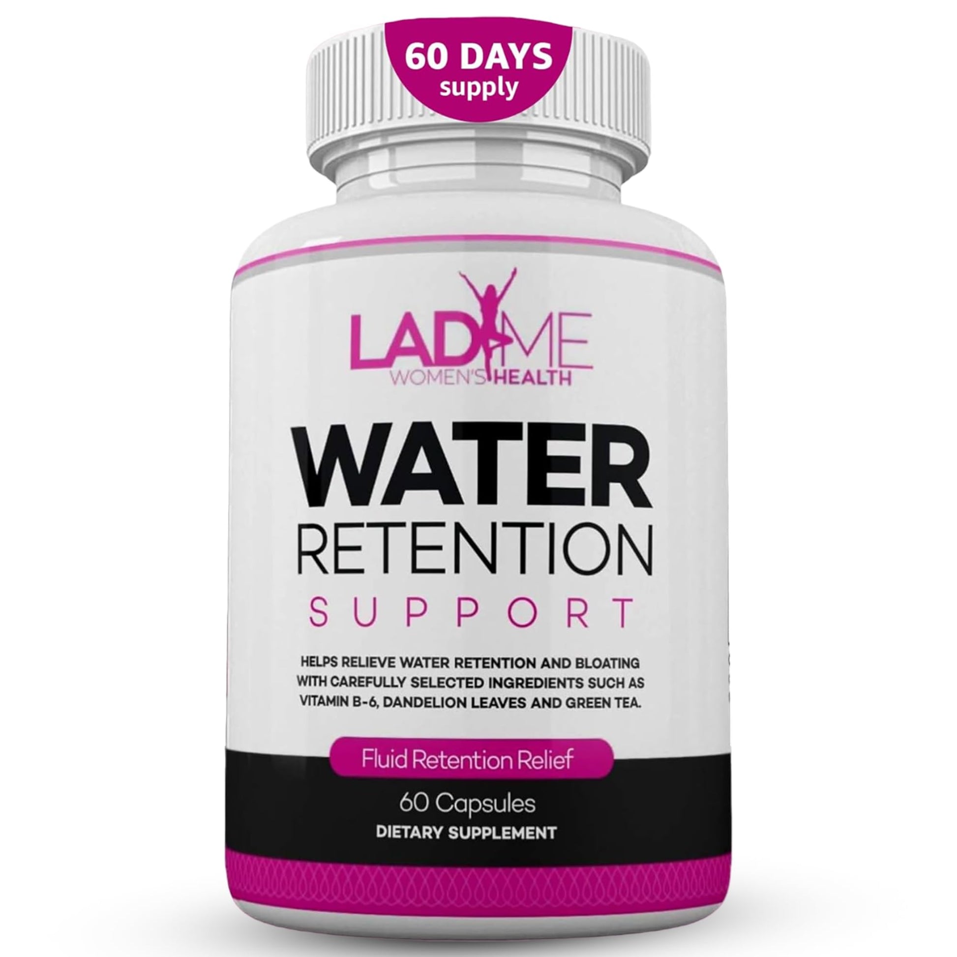 Water Retention Pills for Women Bloating Relief with Vitamin B6, Dandelion & Green Tea Natural LADYME WOMEN'S HEALTH Au supplements
