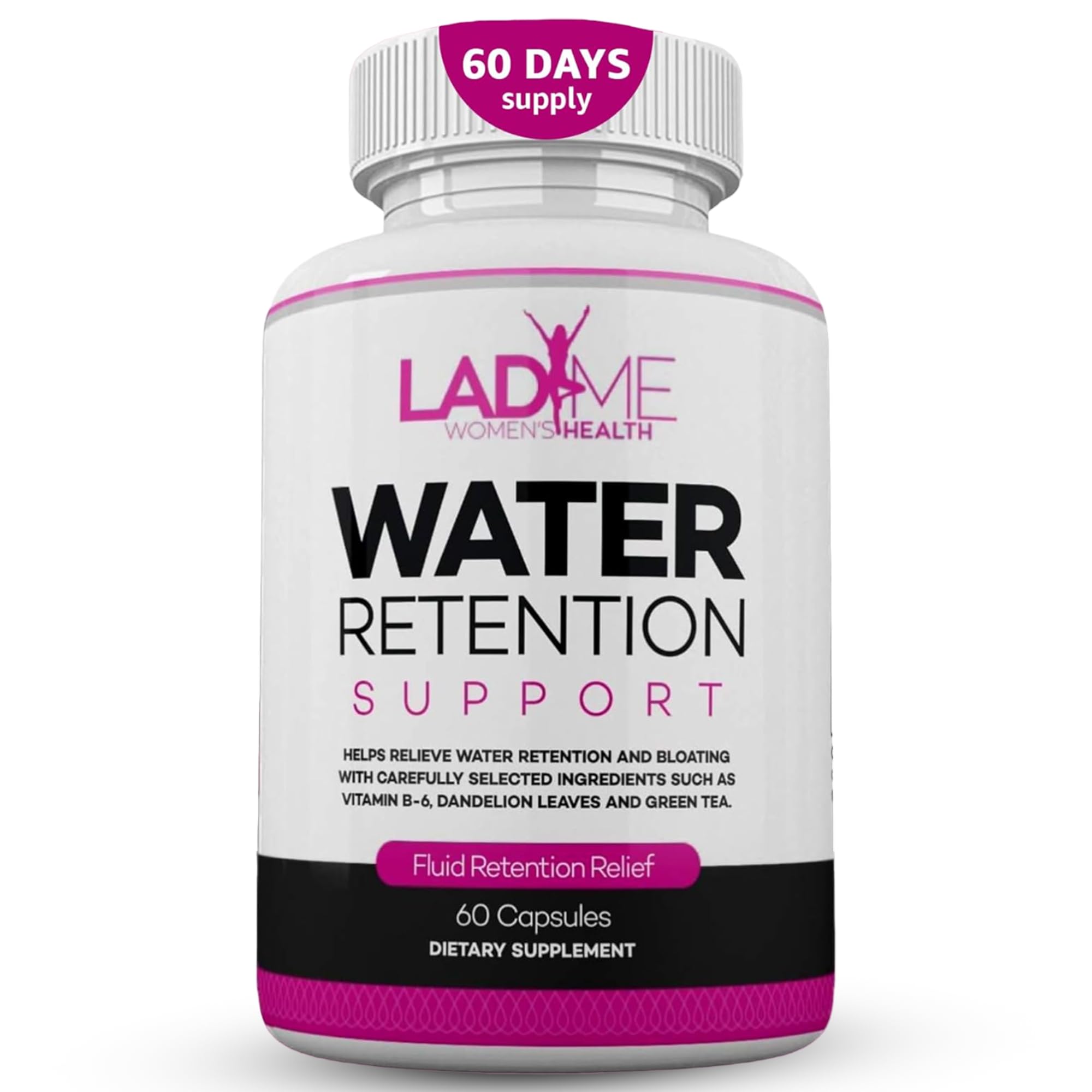 Water Retention Pills for Women Bloating Relief with Vitamin B6, Dandelion & Green Tea Natural LADYME WOMEN'S HEALTH Au supplements