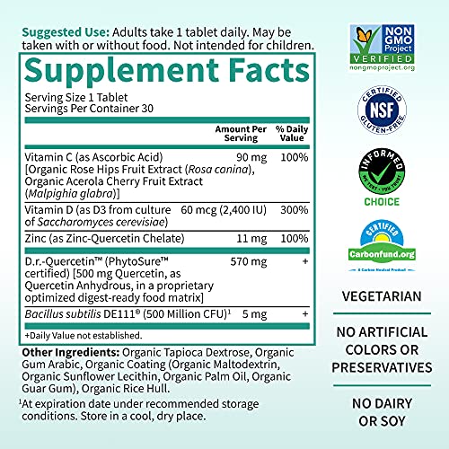 Garden of Life Quercetin Once Daily Immune System Support Garden of Life Au supplements