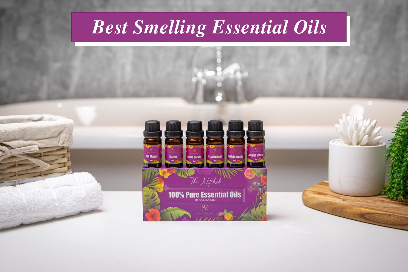 Simplistic Elegance Essential Oils Set - Top 6 Natural Aromatherapy Oils for Diffusers Humidifier Massage Simplistic Elegance Au supplements
