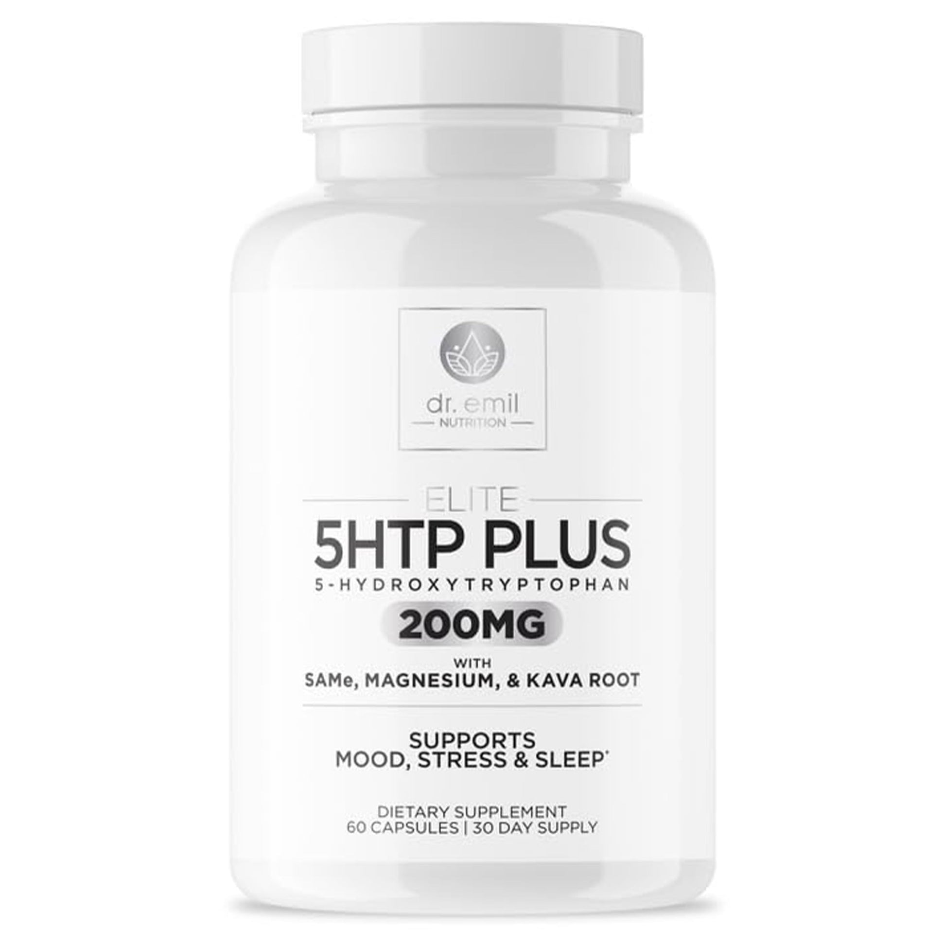 200 MG 5-HTP Elite with Kava Root Extract, Magnesium & SAM-e to Maintain Normal DR EMIL NUTRITION Au supplements