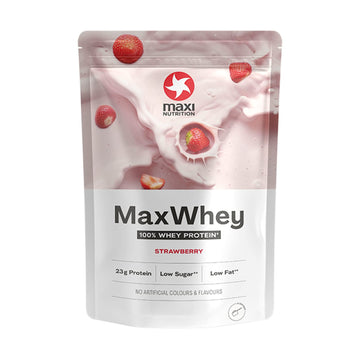 MaxiNutrition - MaxWhey - Whey Protein Powder Strawberry - Low-Fat - Low Sugar MaxiNutrition Au supplements