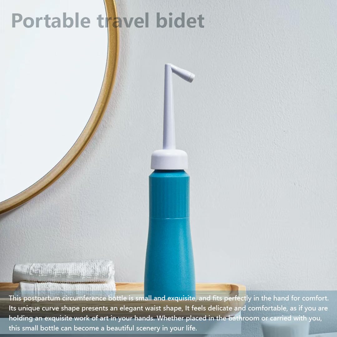 Portable 11.8 Oz Bidet, Feminine Care Irrigator, Retractable Nozzle Travel Bidet with 60° Elbow XYJunTech Au supplements