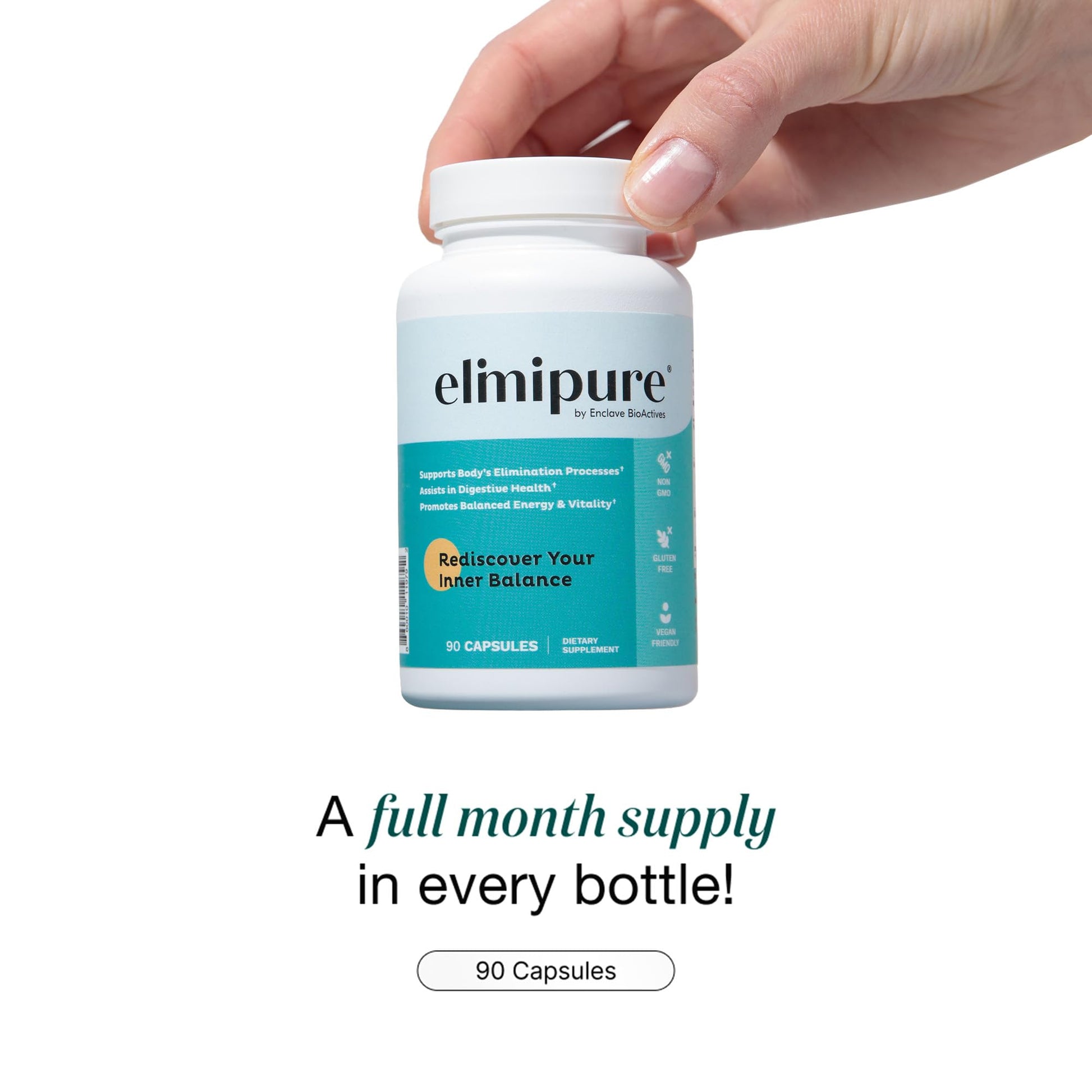 Elimipure Gut Cleanse & Restore Supplement: Natural & Effective Detox Cleanse Capsules | Fortify Your Microbiome | Effortless Morning Stools | Restore Your Gut from The Inside Out Elimipure Au supplements