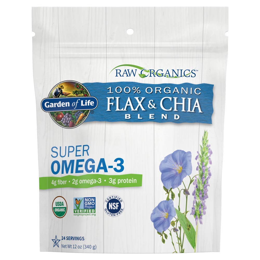 Garden Of Life Raw Organics Organic Flax Meal Plus Chia Seeds, 12 Ounce Garden of Life Au supplements