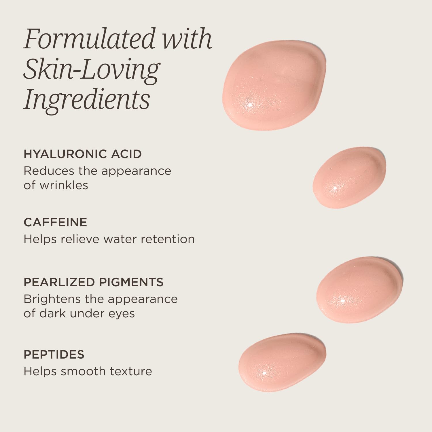 COLLEEN ROTHSCHILD Illuminating Tinted Eye Cream | Instant Brightening Effect | Nourishes & Targets Dark Circles | With Hyaluronic Acid, Caffeine, Pearlized Pigments & Peptides (0.5 fl oz) COLLEEN ROTHSCHILD Au supplements
