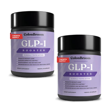 ColonBroom GLP-1 Weight Management Supplement for Women & Men - GLP1 Supports Gut Health, Metabolic Wellness & Appetite Regulation - Vegan, Gluten-Free Diet Capsules | 120 Count ColonBroom Au supplements