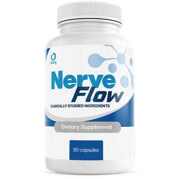 Orby NerveFlow – Natural Daily Wellness Supplement with Magnesium, Turmeric & CoQ10 – Non-GMO, GMP Certified, Made in USA – 30 Capsules, 1 Month Supply Orby Au supplements
