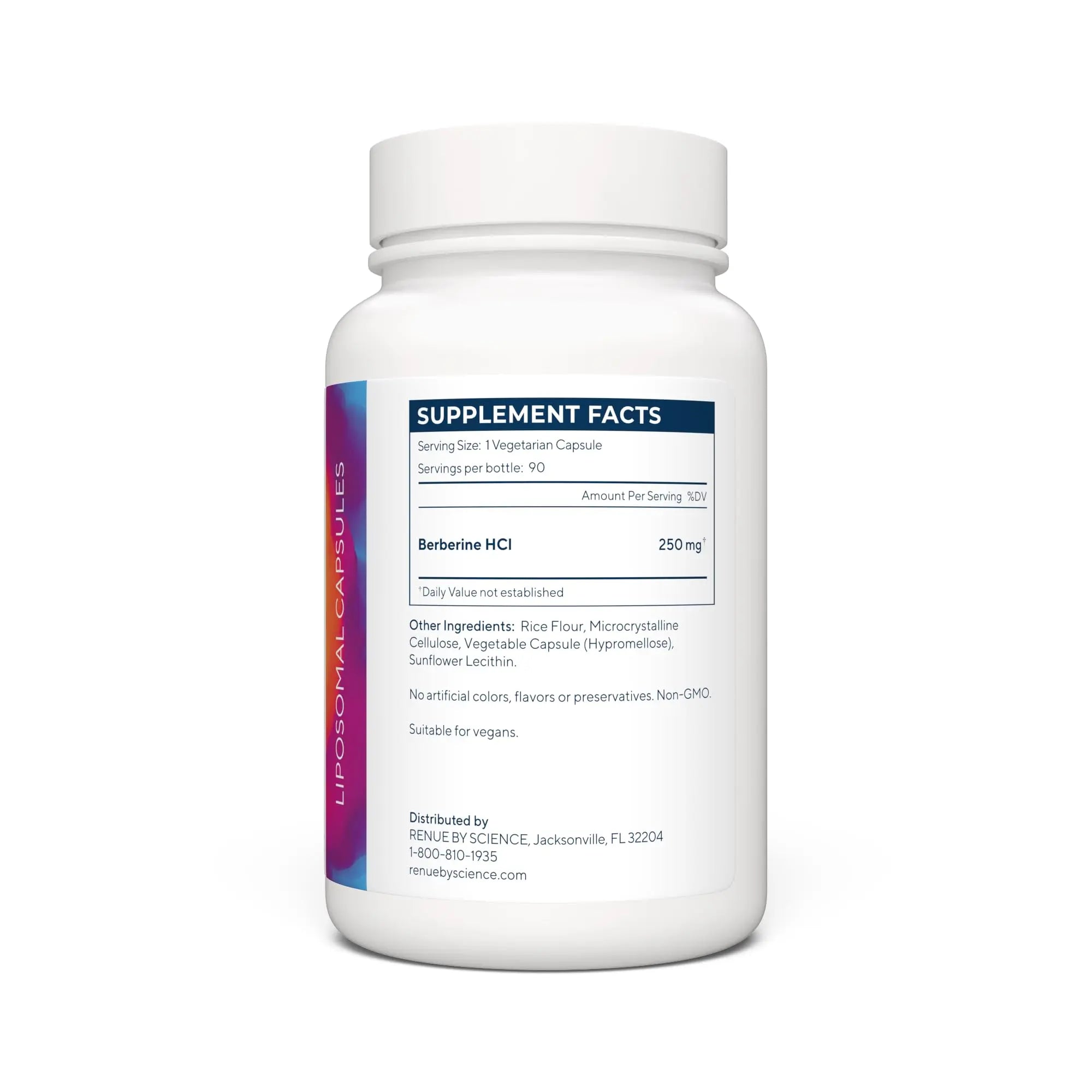 Renue By Science Berberine | 90 Berberine Supplement Capsules - 250mg Berberine per Serving | Bioavailable Formula for Increased Absorption | Non-GMO & Allergen Free | Manufactured in The USA Renue By Science Au supplements