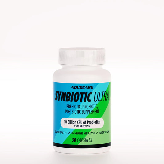 AdvoCare Synbiotic Ultra - Digestive & Gut Health Supplement - Offers Immune Support* - Includes Prebiotics, Probiotics & Postbiotics - 30 Capsules AdvoCareAU supplements