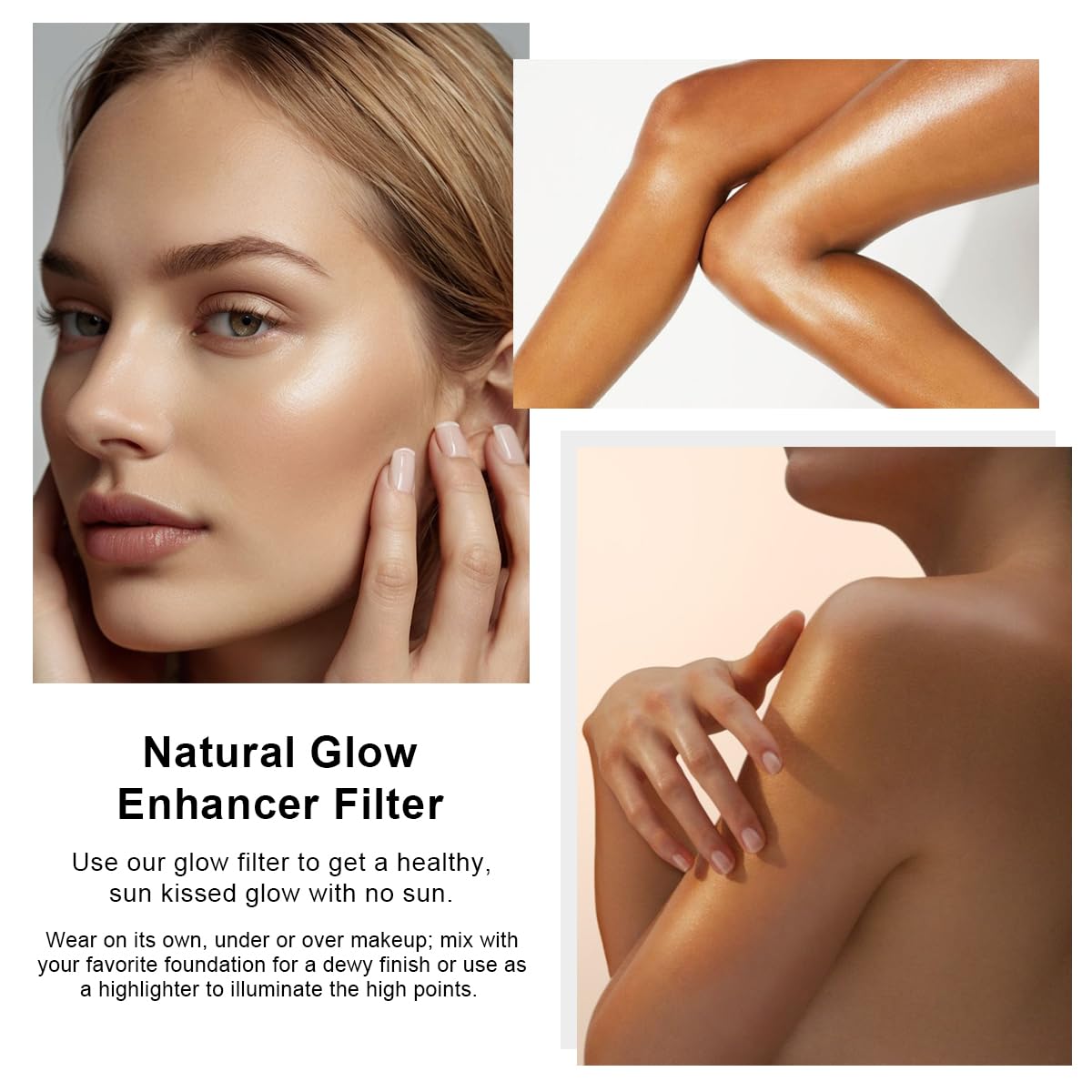 PHOERA Skin Glow Tint Foundation,Natural Radiant Flawless Filter Effect Silk Perfect Illuminating Foundation. (03 Medium) Meifen Au supplements