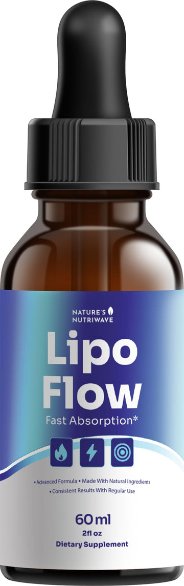 Lipo Flow – Daily Botanical Supplement with Pineapple, Beet Root & Hibiscus – Clean, Stimulant-Free Formula – GMP-Certified, Non-GMO, Made in USA - 60ml, 60 Servings, 1 Month Supply Nature’s NutriWave Au supplements