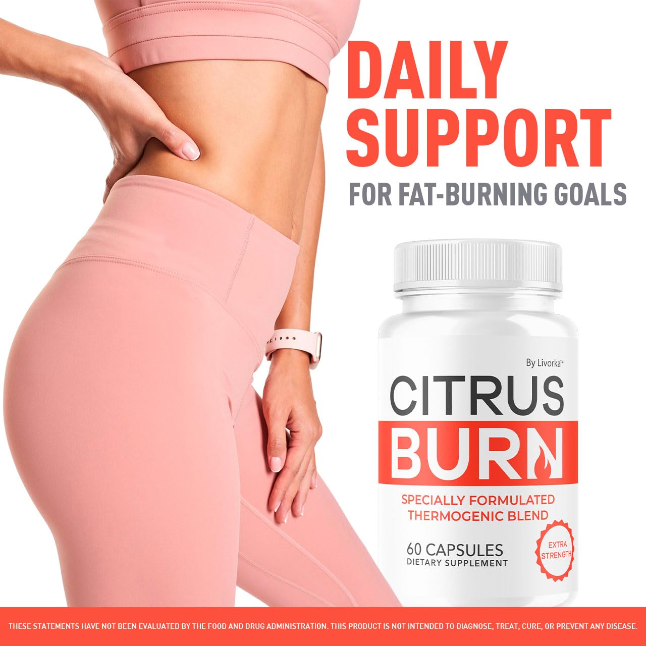 (5 Pack) Citrus Burn Capsules - Official CitrusBurn Pills Supplement Support All Natural Ingredients Advanced Formula Premium Multivitamin for Overall Health & Wellness, 300 Capsules for 5 Months LIVORKA Au supplements