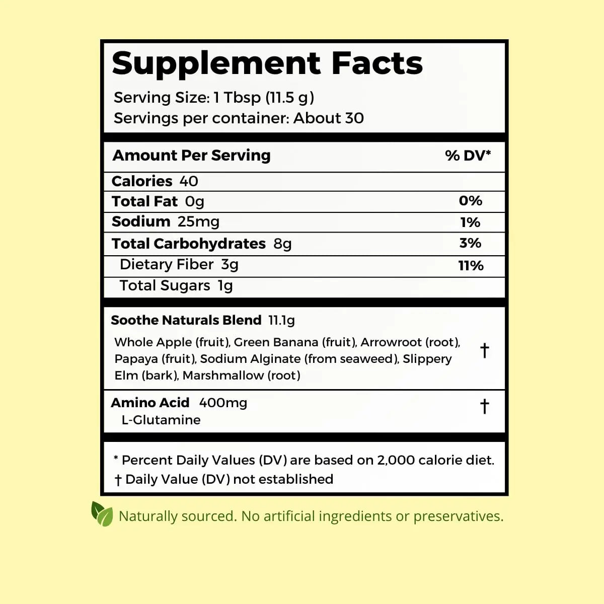 Stomach Soothe Soothe Naturals Acid Reflux Powder - L Glutamine for Gut Health, Acid Reflux Medicine, Leaky Gut Repair, Gut Lining Repair, Alginate for Acid Reflux (30 Servings) Stomach Soothe Au supplements