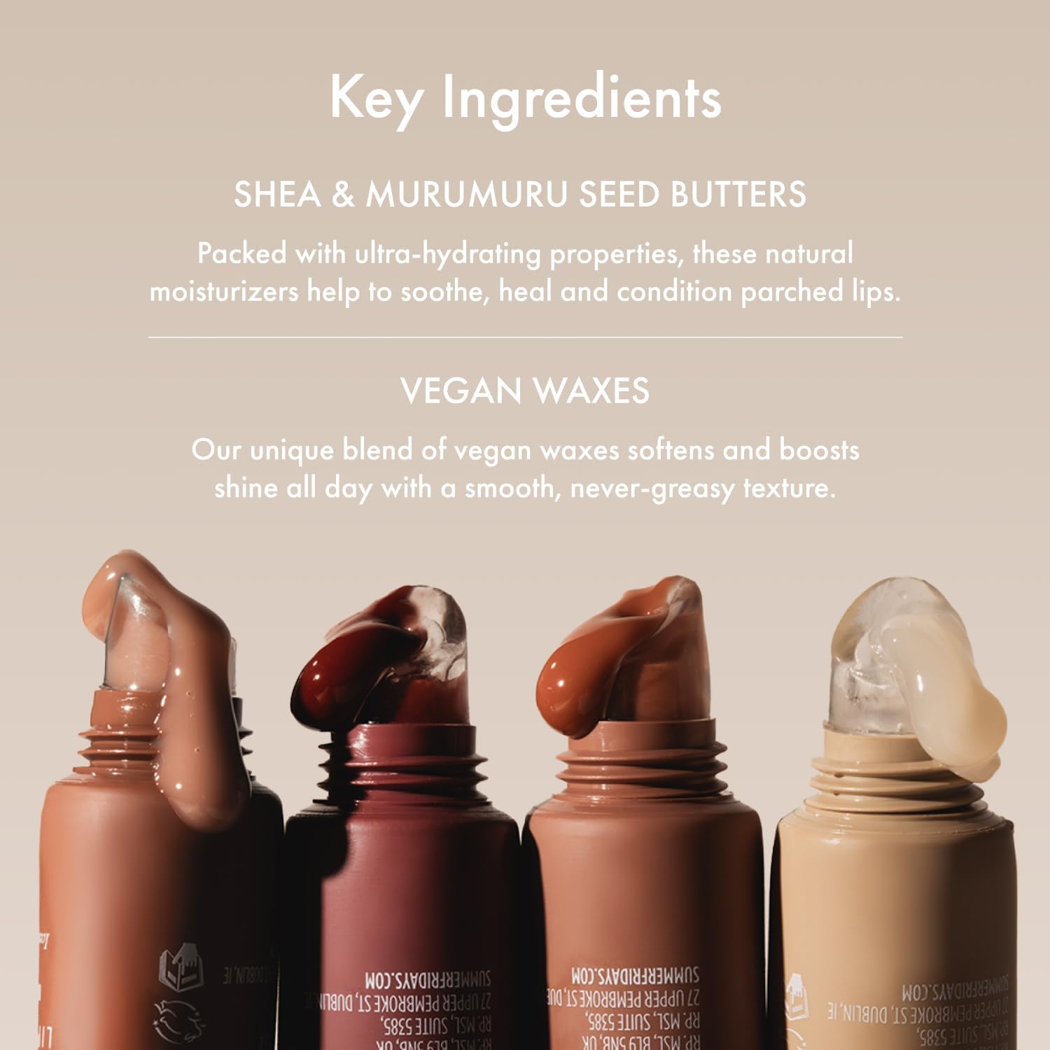 Summer Fridays Tinted Lip Butter Balm - Conditioning Vegan Lip Balm for Instant Moisture, Shine & Hydration - Sheer-Tinted, Soothing Skincare - Vanilla Beige (.5 Oz) Summer Fridays Au supplements