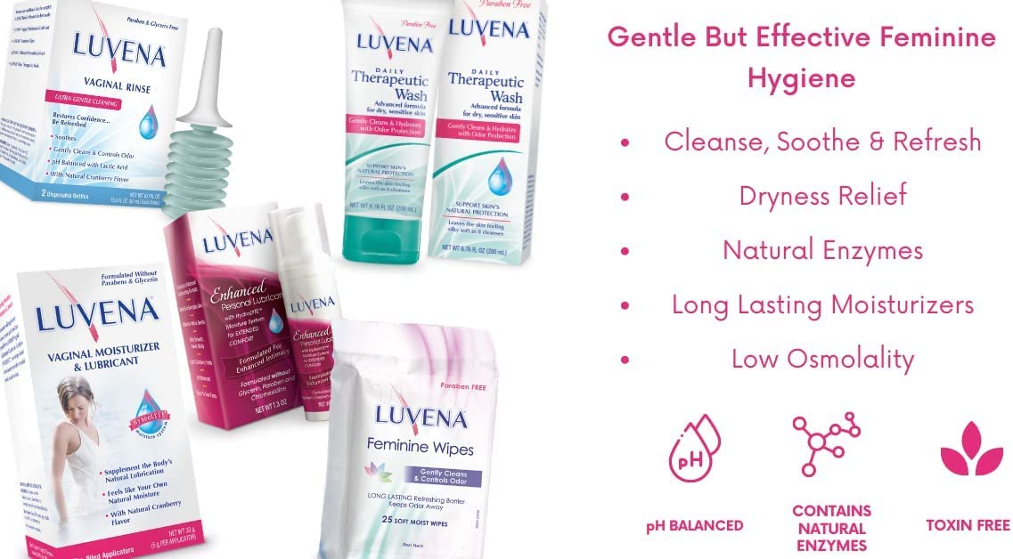 Luvena Moisturizer - Vaginal Moisturizer & Menopause Support for Women - Feminine Intimate LUVENA Au supplements