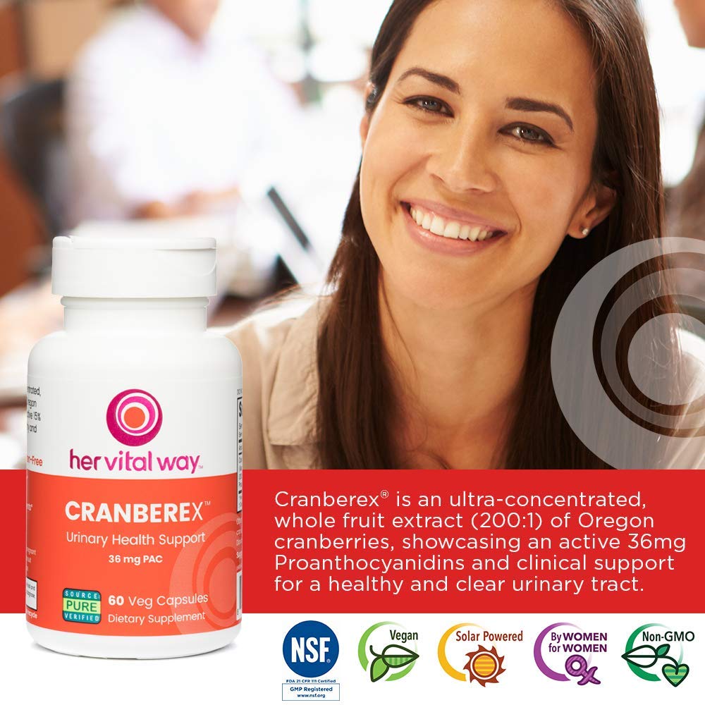 her vital way Cranberex - Cranberry Pills for Women and Men - Cranberry Supplement her vital way Au supplements