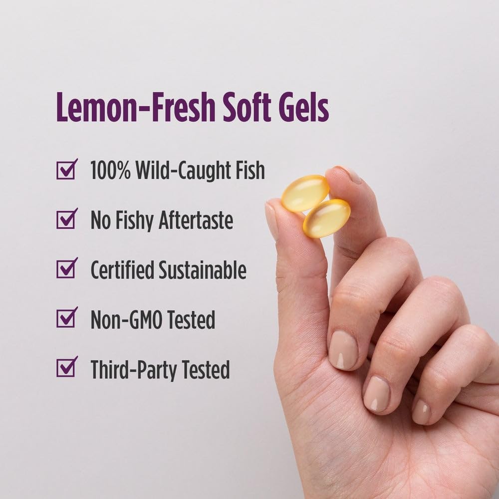 Nordic Naturals Omega Woman, Lemon - 120 Soft Gels - 500 mg Omega-3 + 800 mg Evening Primrose Oil - Healthy Skin & Optimal Wellness - Non-GMO - 60 Servings Nordic Naturals Au supplements