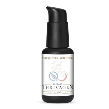 Quicksilver Scientific Thrivagen - Women's Health Supplement with 15 Energy, Hormone Balance & Adrenal Support Botanicals - Adaptogenic Herbs with Shatavari, Rhodiola & Maca Root (1.7oz / 50ml) Quicksilver Scientific Au supplements