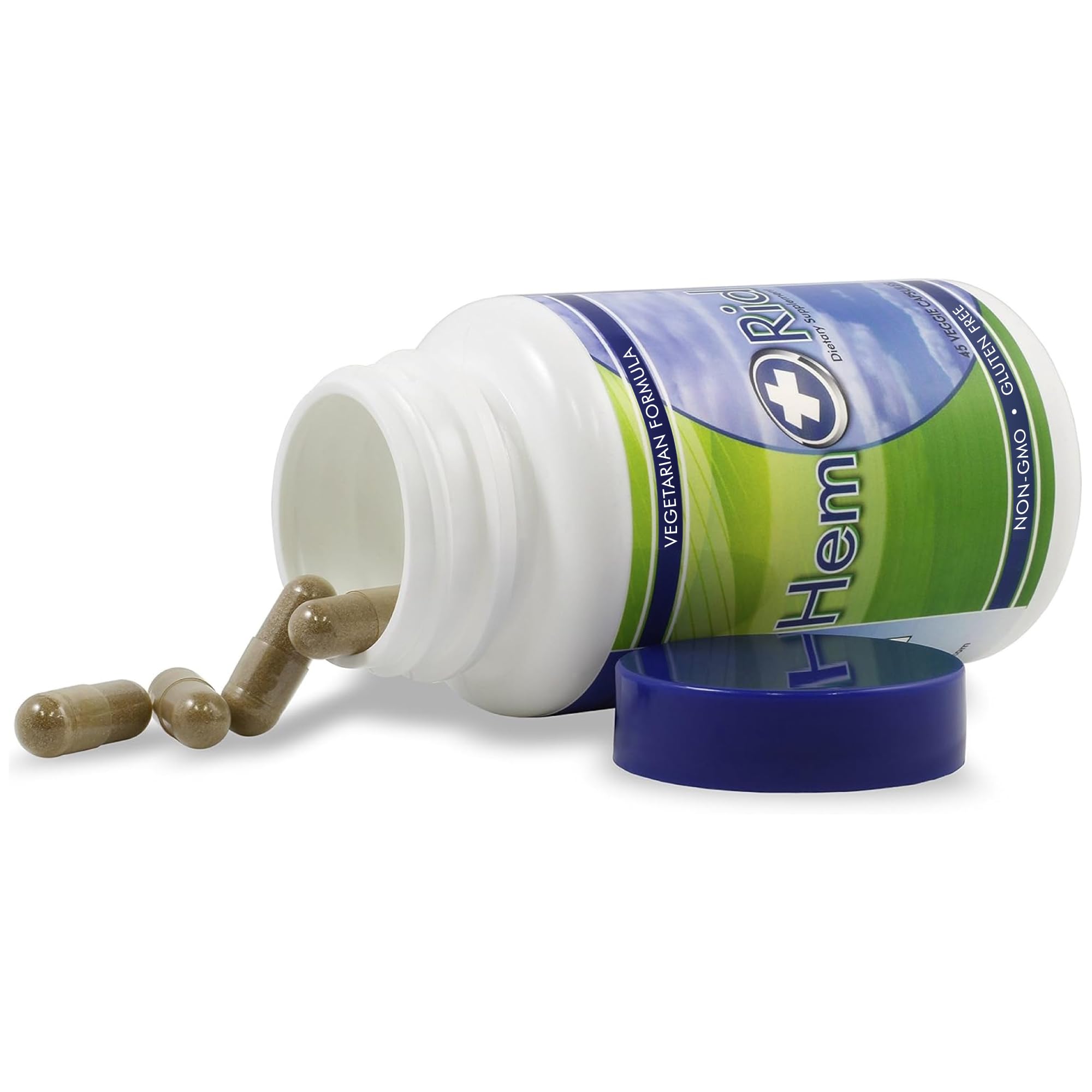 HemRid Best Hemorrhoid Supplement, Reduce Itching, Irritation, Bleeding, Burning in 2-5 Days, Clinically Tested Ingredients Provide Fast Relief in 120 Days HemRid Au supplements