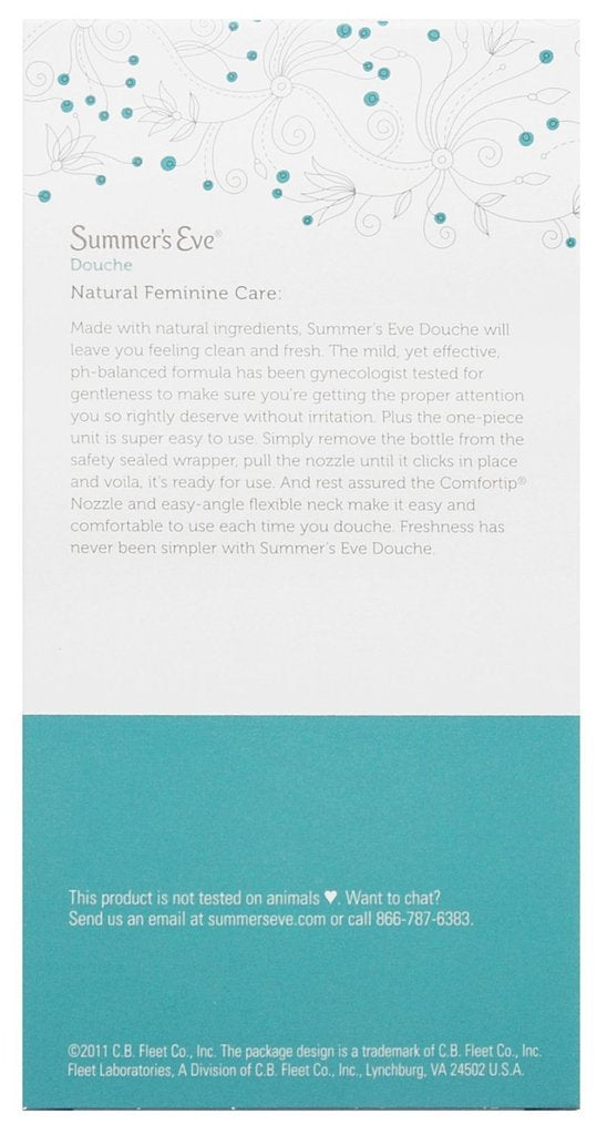 (Pack of 4 Bottles) Summer's Eve Fresh Scent Douche Vinegar & Water, Feminine Wash, 4.5oz Bottles Summer's Eve Au supplements