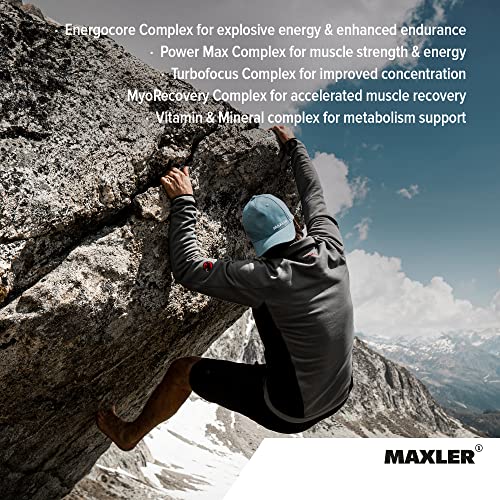 Maxler NRG MAX Pre Workout Powder with Taurine, L Citrulline Malate, Beta Alanine Creatine Maxler Au supplements